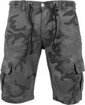 Urban Classics Camo Cargo Shorts grey