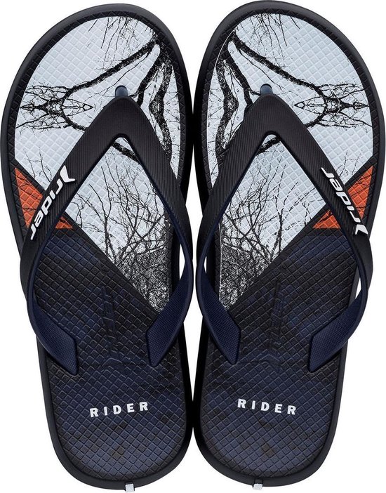 Rider Energy Kids slippers - Black/blue/white - Schoenen - Slippers - Slippers