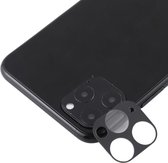 Voor iPhone 11 Pro Max TPE beschermfolie voor achteruitrijcamera lens (zwart)