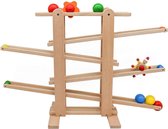 Trend24 - Knikkerbaan - Kogelbaan - Ballenbaan - Kinderen - Kinderspeelgoed - Hout - Incl. ballen