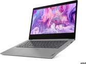 Lenovo IdeaPad 3 14ADA05 14 inch Full HD / RYZEN 3-3250U / 4GB DDR4 / 256GB M.2 SSD / Windows 10 Pro