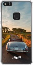 Huawei P10 Lite Hoesje Transparant TPU Case - Oldtimer Mercedes #ffffff