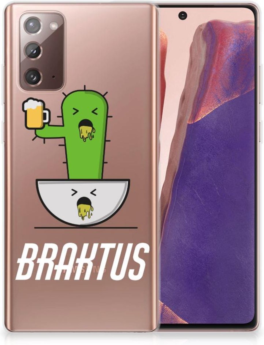 Samsung Note 20 Telefoonhoesje met Naam Braktus