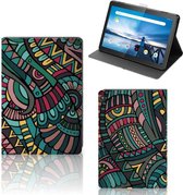 Tablethoesje met foto Lenovo Tablet M10 Hoes met Magneetsluiting Aztec