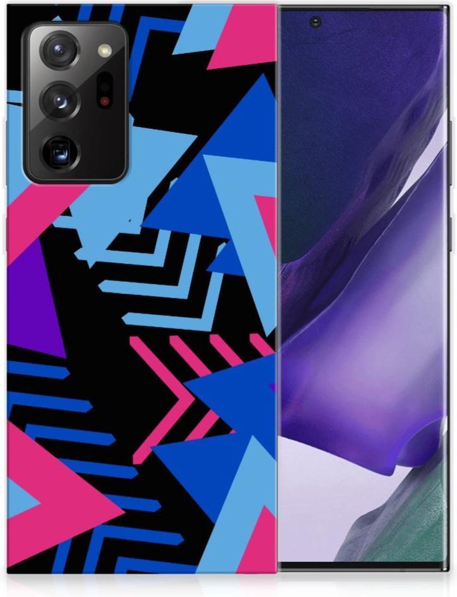 Samsung Galaxy Note20 Ultra TPU Hoesje Funky Triangle