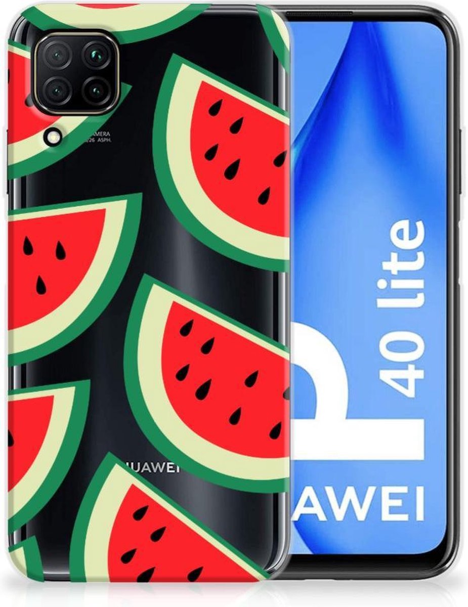 Huawei P40 Lite Siliconen Case Watermelons