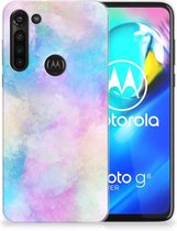 Telefoon Hoesje Motorola Moto G8 Power Silicone Back Case Watercolor Light