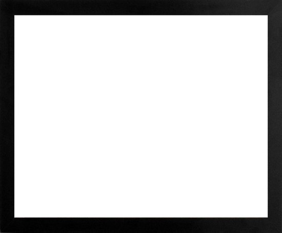 Homedecoration Misano - Cadre photo - Format photo - 59 x 62 cm - Noir mat