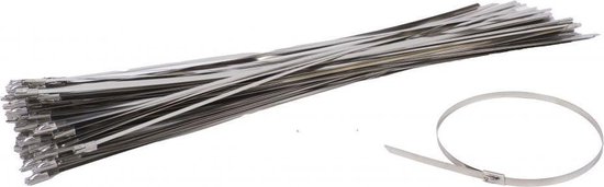 TD47 RVS Kabelbinders 4,5 x 200mm