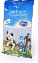 Duvo+ Quickwipes vochtig washandje aloë vera 3st Aloë vera