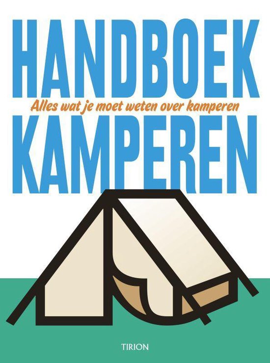 Cover van het boek 'Handboek kamperen' van R. Beattie