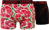 Zaccini 2-pack boxershorts meloenen