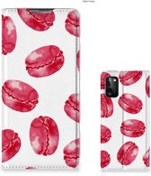GSM Hoesje Geschikt voor Samsung Galaxy A41 Fotohoesje ontwerpen Pink Macarons