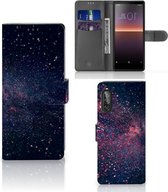GSM Hoesje Sony Xperia 10 II Flip Cover Stars