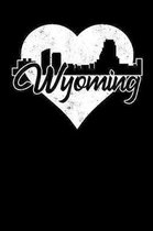 Wyoming: 6x9 college lined notebook to write in with skyline of Wyoming, Michigan