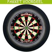 Dartbord Verlichting Voordeelpakket Deluxe + Blade 5 + Dartbordverlichting Deluxe(Zwart)