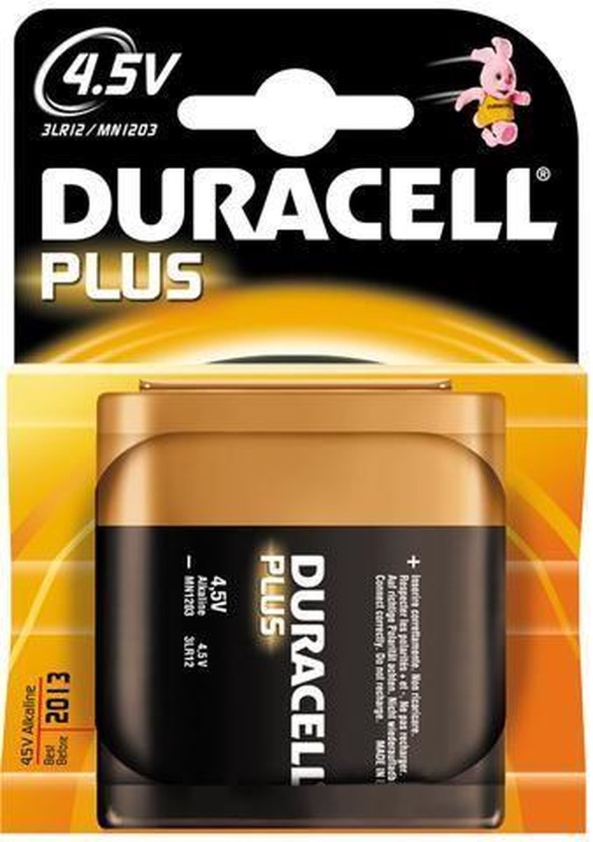 klant slagader nemen Duracell Plus Power 4,5V Batterij - 1 stuk | bol.com