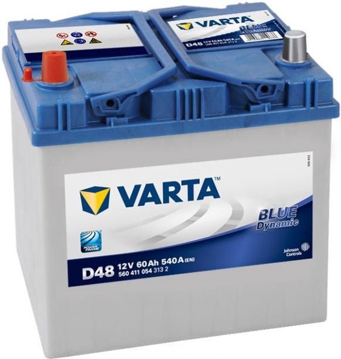 VARTA Batterie Auto D59 (+ droite) 12V 60AH 540A - Cdiscount Auto
