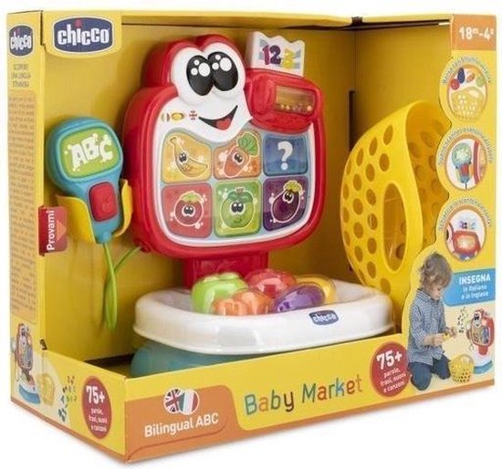 Chicco Magasin Shop Register caisse Baby Market FRANCAIS/ENGLISH | Games |  bol