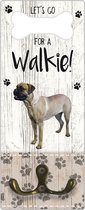 Leibanddrager: Bullmastiff - Kapstok voor: Hondenriem - Halsband - Hondentuig