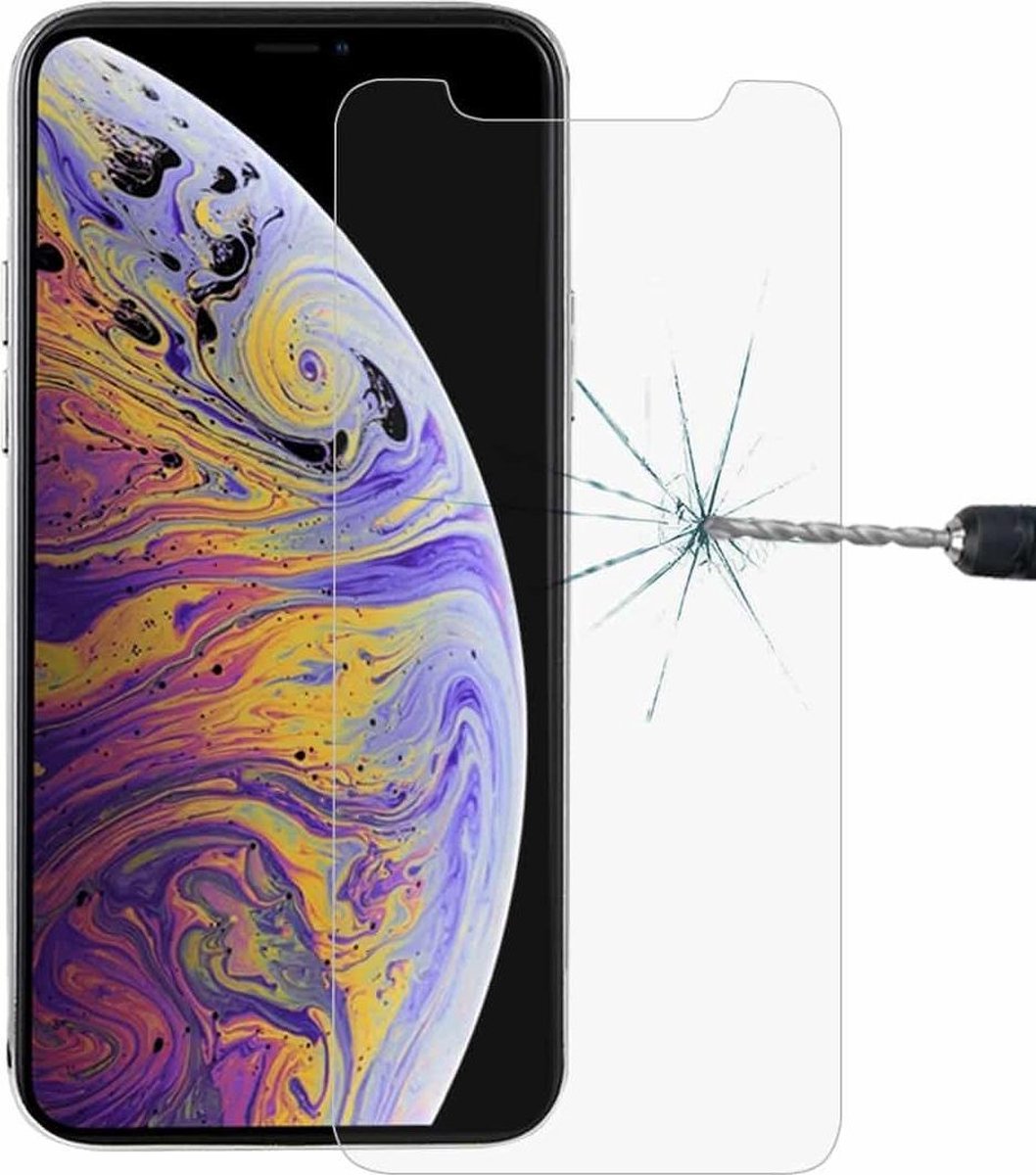 Let op type!! 0 3 mm 2 5D 9H Gehard glas film voor iPhone 11 Pro Max / XS Max