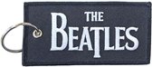The Beatles - Drop T Logo Sleutelhanger - Zwart