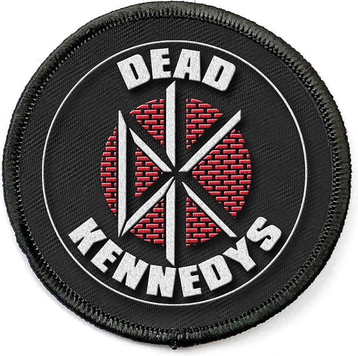 Dead Kennedys - Circle Logo Patch - Zwart