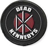 Dead Kennedys Patch Circle Logo Zwart