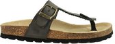 Braqeez 419067-584 Jongens Sandalen - Grijs - Leer - Gesp