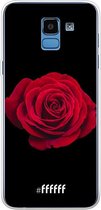 Samsung Galaxy J6 (2018) Hoesje Transparant TPU Case - Radiant Rose #ffffff