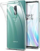 OnePlus 8 TPU hoesje - Transparant - Soft TPU Case OnePlus 8