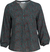 Paprika Dames Blouse met luipaardprint - Outdoorblouse - Maat 46