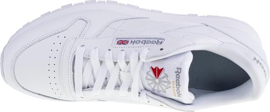 Reebok Classic Lthr FV7459, Mannen, Wit, Sneakers maat: 41 EU | bol.com