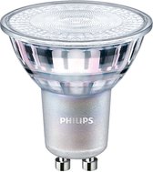 Philips LEDspot MV Value GU10 3.7W 927 60D (MASTER) | Beste Kleurweergave - Zeer Warm Wit - Dimbaar - Vervangt 35W