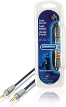 Bandridge BAL3302 Stereo Audiokabel 3.5 Mm Male - 3.5 Mm Male 2.00 M Blauw