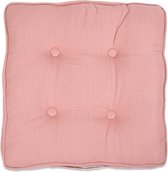Matraskussen Tivoli 45x45x7 Pastel Peach - 2 stuks