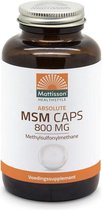 Mattisson - MSM 800mg - 180 capsules