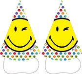 Amscan Feesthoedjes Smileyworld Junior 16 Cm Karton 8 Stuks