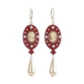 CAMPS & CAMPS - oorhangers - paars