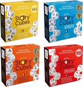 Spellenbundel - Dobbelspel - 4 Stuks - Rory's Story Cubes Actions, Emergency, Original & Heroes