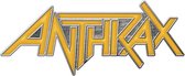 Anthrax Pin Logo Geel/Zilverkleurig
