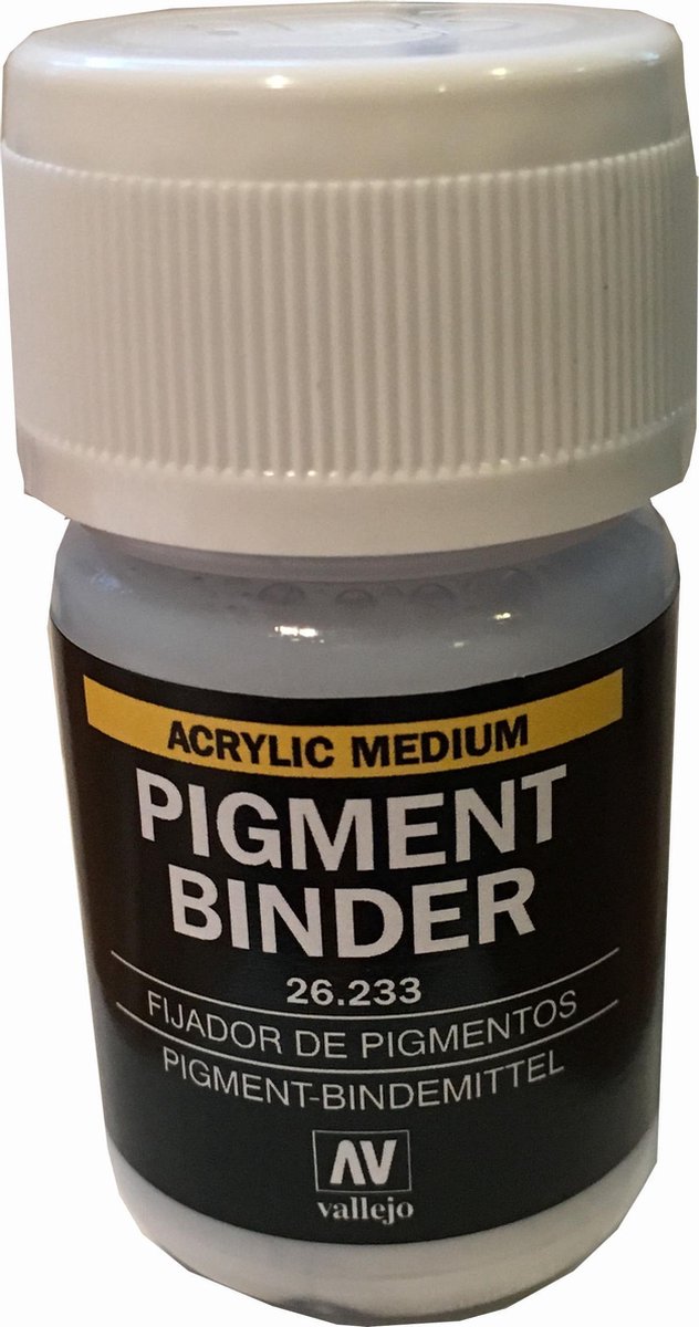 Vallejo Modelbouwdecoratie - 26233 Pigment Binder - 35 ml Effecten potje