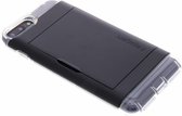 Spigen Crystal Wallet coque de protection pour téléphones portables 14 cm (5.5") Étui avec portefeuille Noir
