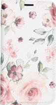 Design Softcase Booktype iPhone 11 Pro hoesje - Bloemen