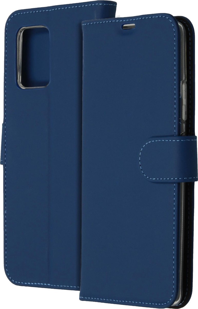 Accezz Wallet Softcase Booktype Samsung Galaxy S10 Lite hoesje - Blauw