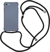 iMoshion Color Backcover met koord iPhone SE (2020) / 8 / 7 hoesje - Grijs