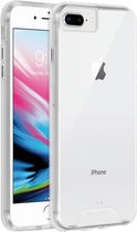 iPhone 8 Plus hoesje - iPhone 7 Plus hoesje - iPhone 8 Plus cases - telefoonhoesje iPhone 8 Plus - hoesje iPhone 8 Plus - telefoonhoesje iPhone 7 Plus - Kunststof hoesje - Transparant - Accez