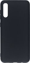 Color Backcover Samsung Galaxy A50 / A30S - Zwart - Zwart / Black