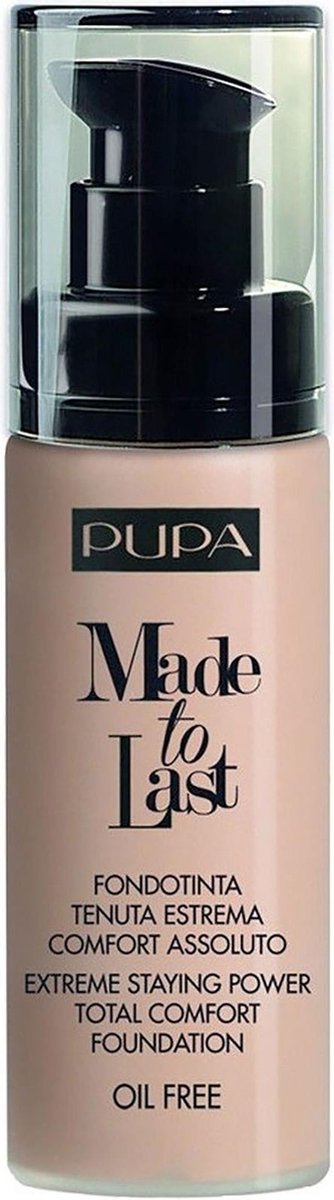 Goedkoopste Pupa Made To Last Foundation 040 Medium Beige