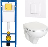 Ben Omega complete toiletset met Style wit bedieningspaneel